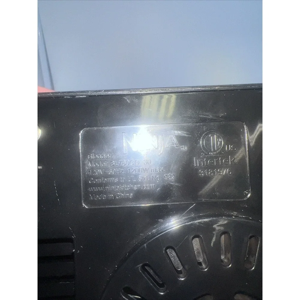 Ninja BL780CO 1200W Professional Performance Power Blender -Black -Free Shipping